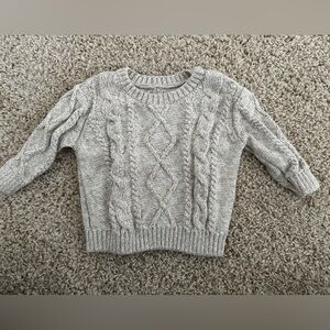Toddler Cable Knit Sweater